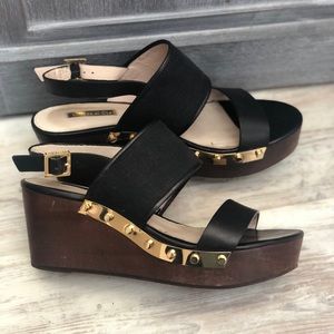 Louise Etcie shoes with gold studs